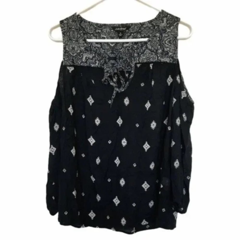 Lucky Brand Cold Shoulder Top